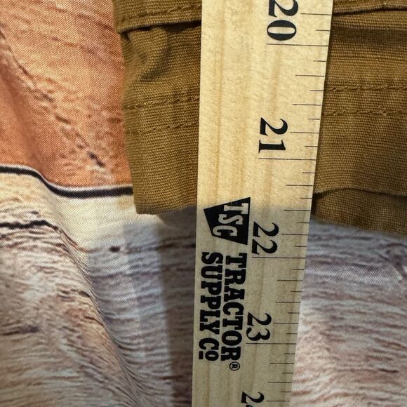 Brahma Cargo Shorts Size 42 Men's Trailblazer Brown Ripstop Work Outdoor 10” - Picture 3 of 8